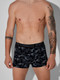 Миниатюра изображения товара Комплект мужских трусов Mark Formelle 411228-2 (р.82-92, лошади на черном/черный)