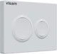 Миниатюра изображения товара Кнопка для инсталляции Visam O1 / EX-230-003 (белый глянец)