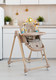 Миниатюра изображения товара Стульчик для кормления VipBaby 3в1 Milan (Creamy)