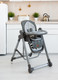 Миниатюра изображения товара Стульчик для кормления VipBaby 3в1 Bliss (Lava Grey)