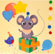 Миниатюра изображения товара Набор для творчества Каляка-Маляка Аппликация из фетра. Праздник у мышки / АФПКМ-ПР