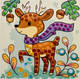 Миниатюра изображения товара Набор для творчества Каляка-Маляка Волшебная мозаика. Олененок / ВМКМ-ЛЗ