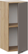 Миниатюра изображения товара Шкаф навесной для кухни ТриЯ Габриэлла 1ВВ3 с одной дверью (дуб крафт золотой/муссон)