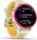 Миниатюра изображения товара Умные часы Garmin Forerunner 570 42mm / 010-02970-02 (малиновый, манго ремешок)