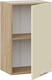 Миниатюра изображения товара Шкаф навесной для кухни ТриЯ Габриэлла 1ВВ45 с одной дверью (дуб крафт золотой/крем)