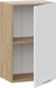 Миниатюра изображения товара Шкаф навесной для кухни ТриЯ Габриэлла 1ВВ45 с одной дверью (дуб крафт золотой/сноу)