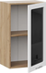 Миниатюра изображения товара Шкаф навесной для кухни ТриЯ Габриэлла 1ВВ45С с одной дверью (дуб крафт золотой/сноу)
