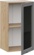 Миниатюра изображения товара Шкаф навесной для кухни ТриЯ Габриэлла 1ВВ4С с одной дверью (дуб крафт золотой/титан)