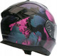 Миниатюра изображения товара Мотошлем Shark Helmets D-SKWAL 3 Mayfer HE0926E-KVX-S (S, черный/фиолетовый/блестящий)