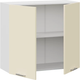 Миниатюра изображения товара Шкаф навесной для кухни ТриЯ Габриэлла 1ВВ8 с двумя дверьми (белый/крем)