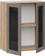 Миниатюра изображения товара Шкаф навесной для кухни ТриЯ Габриэлла 1ВВ6С с двумя дверьми (дуб крафт золотой/муссон)