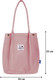 Миниатюра изображения товара Сумка-шоппер Brauberg Moments / 271907 (розовый)