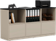 Тумба Crafto Нина 05 150x40x75 (латте/графит) — фото 4