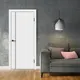 Миниатюра изображения товара Дверь межкомнатная Velldoris Эмаль Flat M1 90x200 (белый)