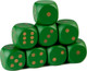 Миниатюра изображения товара Набор кубиков для настольной игры Sima-Land 10514678 (30шт, зеленый)
