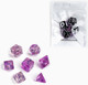 Миниатюра изображения товара Набор кубиков для настольной игры Время игры Дайсы для ДнД / 9889083 (7шт, фиолетовый)