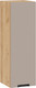 Миниатюра изображения товара Шкаф навесной для кухни ТриЯ Гренада 1ВВ3 с одной дверью (дуб крафт золотой/холст латте)