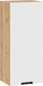 Миниатюра изображения товара Шкаф навесной для кухни ТриЯ Гренада 1ВВ4 с одной дверью (дуб крафт золотой/холст белый)