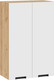 Миниатюра изображения товара Шкаф навесной для кухни ТриЯ Гренада 1ВВ6 с двумя дверьми (дуб крафт золотой/холст белый)