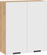 Миниатюра изображения товара Шкаф навесной для кухни ТриЯ Гренада 1ВВ8 с двумя дверьми (дуб крафт золотой/холст белый)