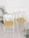 Миниатюра изображения товара Комплект подушек на стул BIO-LINE Кабрио с завязками 40x40 / PKK2 (2шт, желтый)