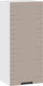 Миниатюра изображения товара Шкаф навесной для кухни ТриЯ 1ВВ4-Ф Гренада 1ВВ4 с одной дверью (белый/холст латте)