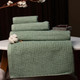 Миниатюра изображения товара Набор полотенец ЦУМ 1947 Полоса Махра 35x60/50x90/70x140 430г (светлая зелень)