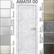 Миниатюра изображения товара Дверь межкомнатная Юни Амати 00 80x200 (бетон снежный)