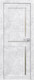 Миниатюра изображения товара Дверь межкомнатная Юни Амати 18 70x200 (бетон снежный/стекло белое)