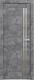 Миниатюра изображения товара Дверь межкомнатная Юни Амати 26 90x200 (светлый бетон/стекло белое)