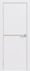 Миниатюра изображения товара Дверь межкомнатная Юни Эмаль Line 7 90x200 (белый/золотистый)
