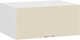 Миниатюра изображения товара Шкаф под вытяжку ТриЯ Кимберли 1В8ГП с одной откидной дверью (белый/крем)