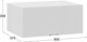 Миниатюра изображения товара Шкаф под вытяжку ТриЯ Кимберли 1В8ГП с одной откидной дверью (белый/сноу)