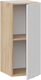 Миниатюра изображения товара Шкаф навесной для кухни ТриЯ Кимберли 1ВВ3 с одной дверью ( дуб крафт золотой/сноу)