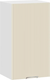 Миниатюра изображения товара Шкаф навесной для кухни ТриЯ  Кимберли 1ВВ4 с одной дверью (белый/крем)