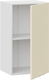 Миниатюра изображения товара Шкаф навесной для кухни ТриЯ  Кимберли 1ВВ4 с одной дверью (белый/крем)