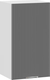 Миниатюра изображения товара Шкаф навесной для кухни ТриЯ Кимберли 1ВВ4 с одной дверью (белый/титан)