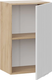 Миниатюра изображения товара Шкаф навесной для кухни ТриЯ Кимберли 1ВВ45 с одной дверью (дуб крафт золотой/сноу)