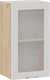 Миниатюра изображения товара Шкаф навесной для кухни ТриЯ Кимберли 1ВВ45С с одной дверью (дуб крафт золотой/сноу)