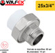 Миниатюра изображения товара Муфта Valfex Усиленная 25х3/4" 60/15 / 10156020У (с наружной резьбой)