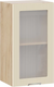 Миниатюра изображения товара Шкаф навесной для кухни ТриЯ Кимберли 1ВВ4С с одной дверью (дуб крафт золотой/крем)
