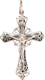 Миниатюра изображения товара Крестик из серебра Сильген 290112