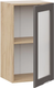 Миниатюра изображения товара Шкаф навесной для кухни ТриЯ Кимберли 1ВВ4С с одной дверью (дуб крафт золотой/муссон)
