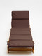 Миниатюра изображения товара Матрас для садовой мебели BIO-LINE Оксфорд с завязками 60x190 / SZO (коричневый)