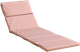 Миниатюра изображения товара Матрас для садовой мебели BIO-LINE Оксфорд с завязками 60x190 / SZO (бежевый)