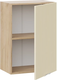 Миниатюра изображения товара Шкаф навесной для кухни ТриЯ Кимберли 1ВВ5 с одной дверью (дуб крафт золотой/крем)