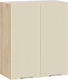Миниатюра изображения товара Шкаф навесной для кухни ТриЯ Кимберли 1ВВ6 с двумя дверьми ( дуб крафт золотой/крем)