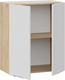 Миниатюра изображения товара Шкаф навесной для кухни ТриЯ Кимберли 1ВВ6 с двумя дверьми (дуб крафт золотой/сноу)