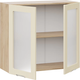 Миниатюра изображения товара Шкаф навесной для кухни ТриЯ Кимберли 1ВВ8С с двумя дверьми (дуб крафт золотой/крем)