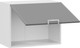Миниатюра изображения товара Шкаф под вытяжку ТриЯ Кимберли 1ВВ6Г с одной откидной дверью (белый/титан)